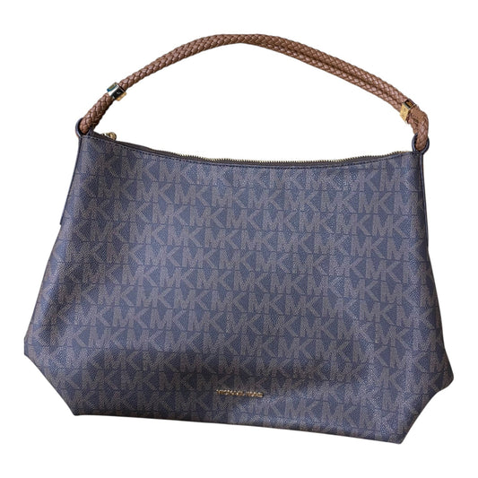 Handbag Designer By Michael Kors In Brown, Size:Large