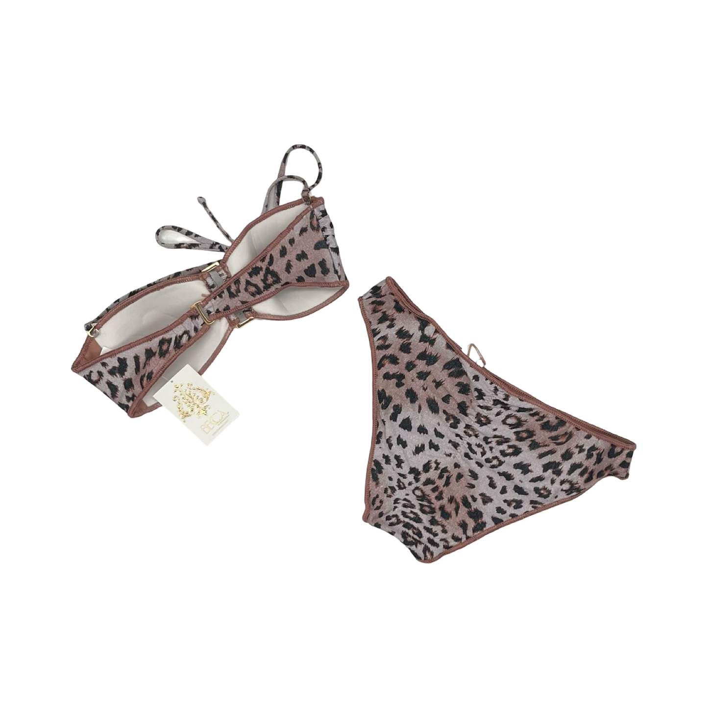 Swimsuit 2Pc By Clothes Mentor In Animal Print, Size:L