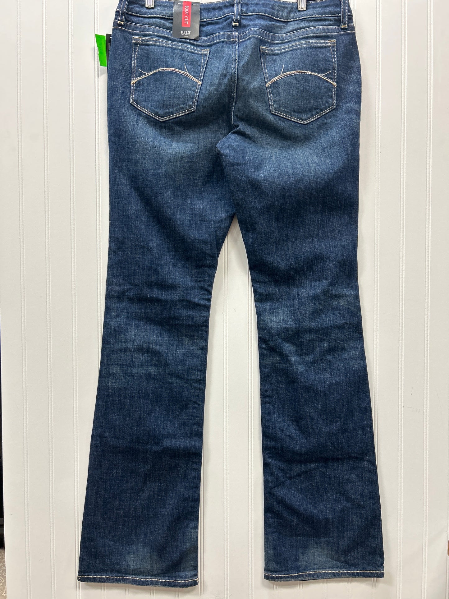 Jeans Boot Cut By Ana In Blue Denim, Size:14L NWT