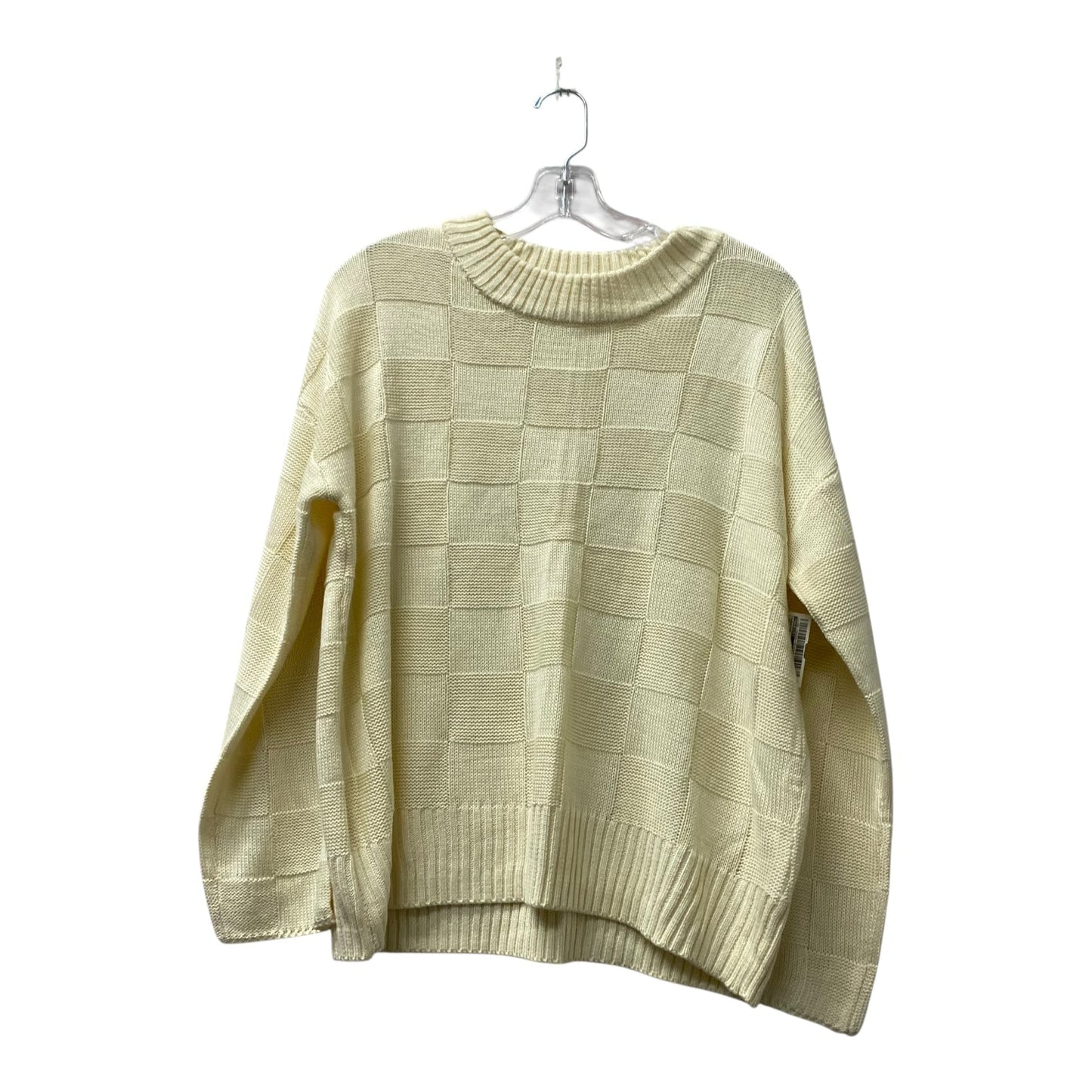 Sweater By Maurices In Cream, Size:M