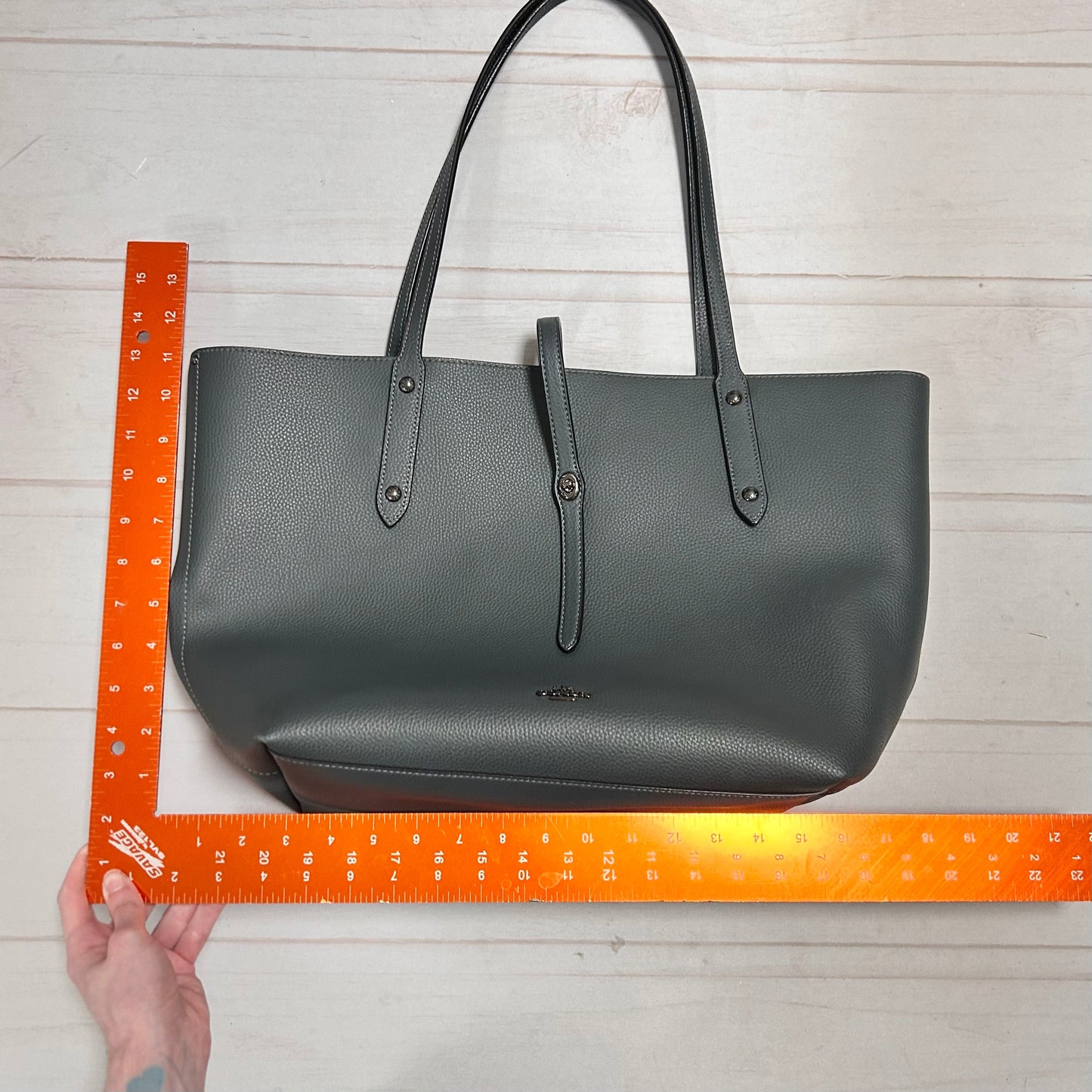 Handbag Designer By Coach, Size: Large