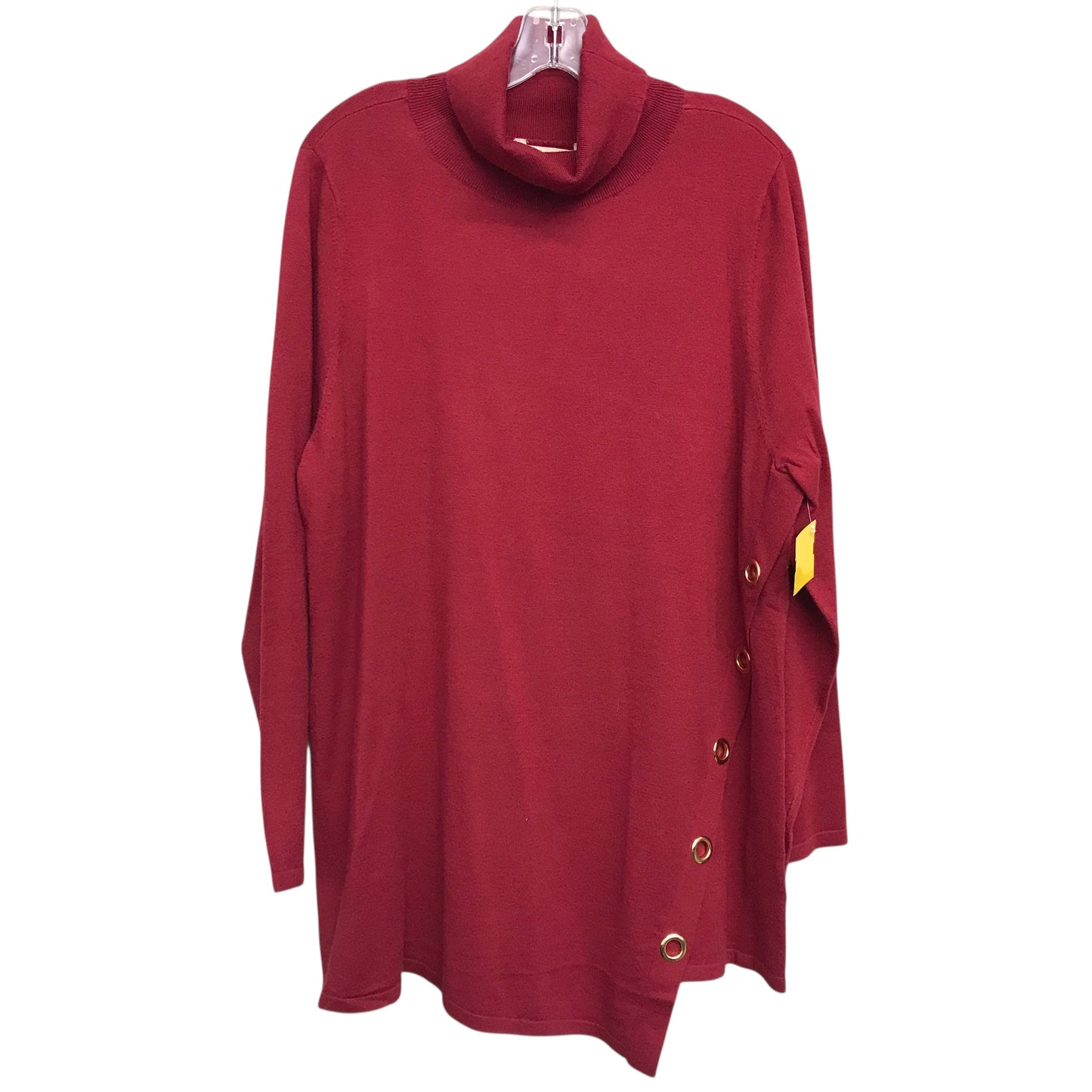 Sweater By Soft Surroundings In Red, Size:1X