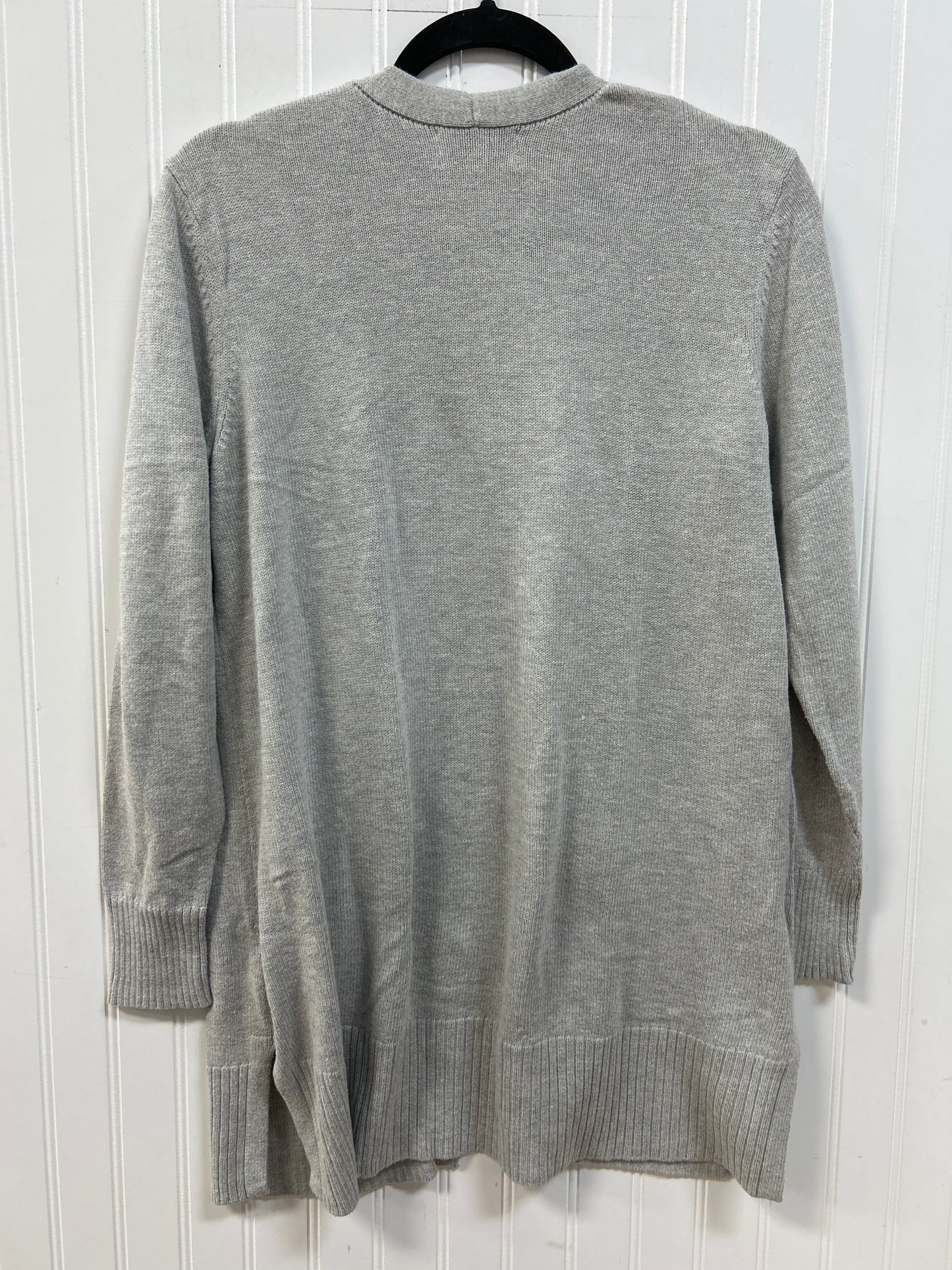 Sweater Cardigan By Old Navy In Grey, Size:L