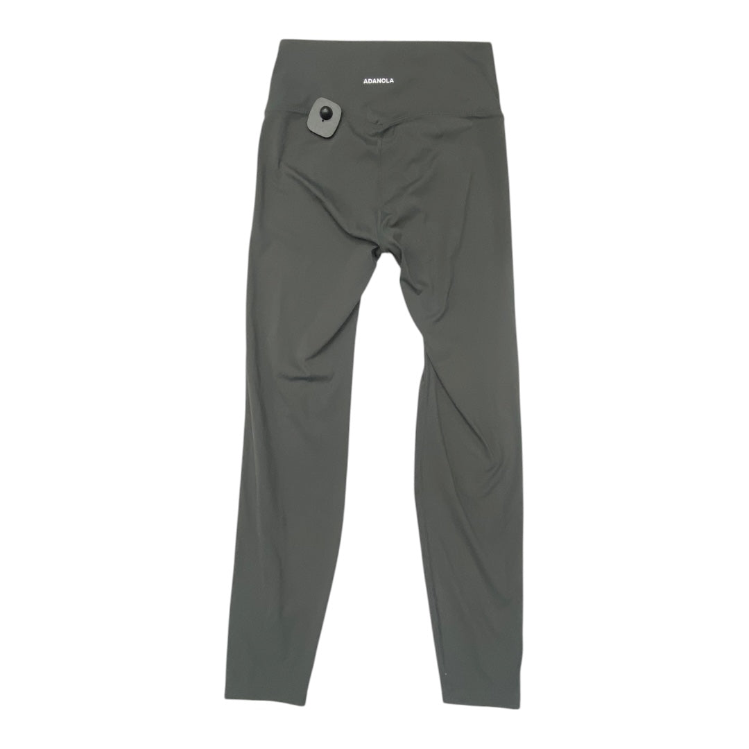 Athletic Leggings By Adanola In Grey, Size:M