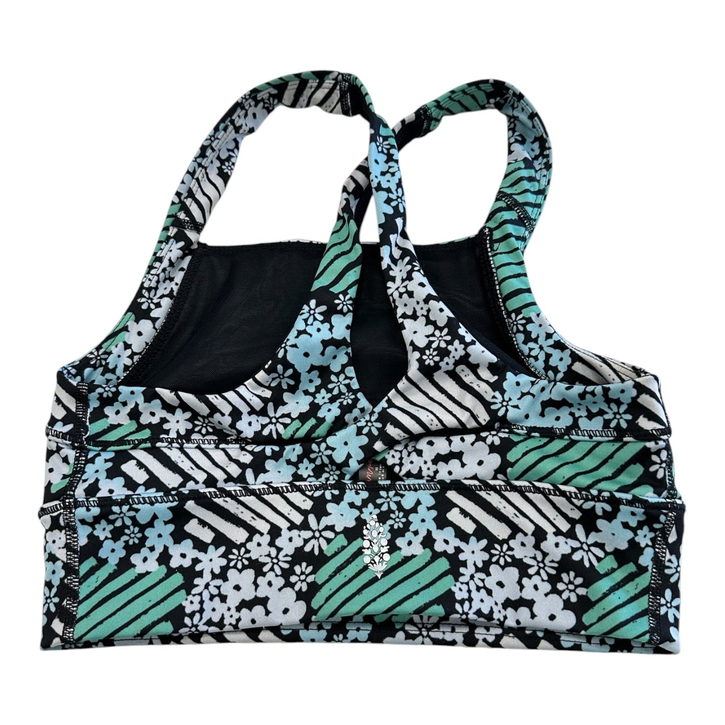 Athletic Bra By Free People In Blue & Green, Size:Xs