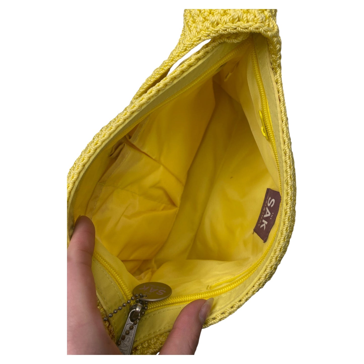 Handbag By The Sak In Yellow, Size:Small
