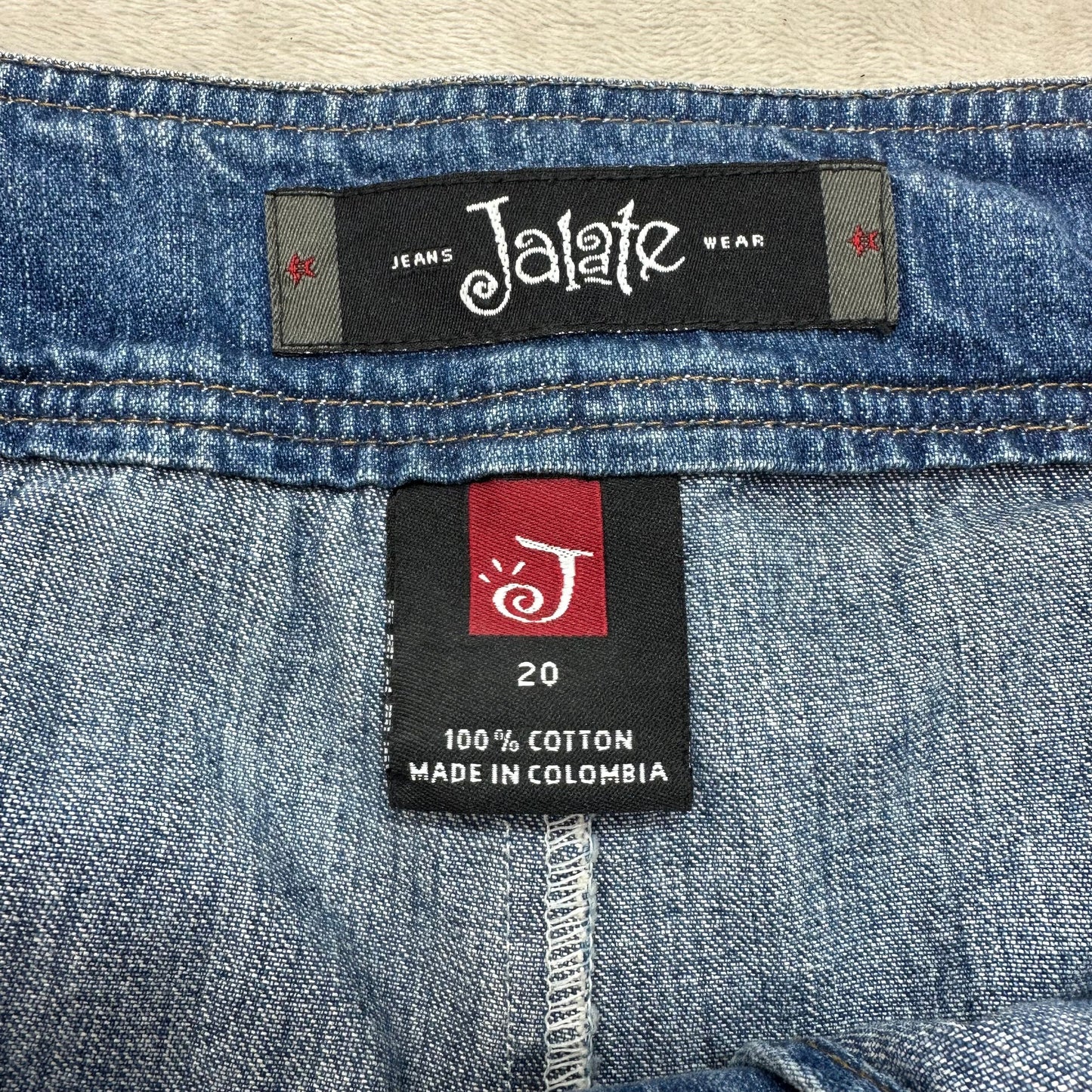 Skort By Cmf In Blue Denim, Size: 20