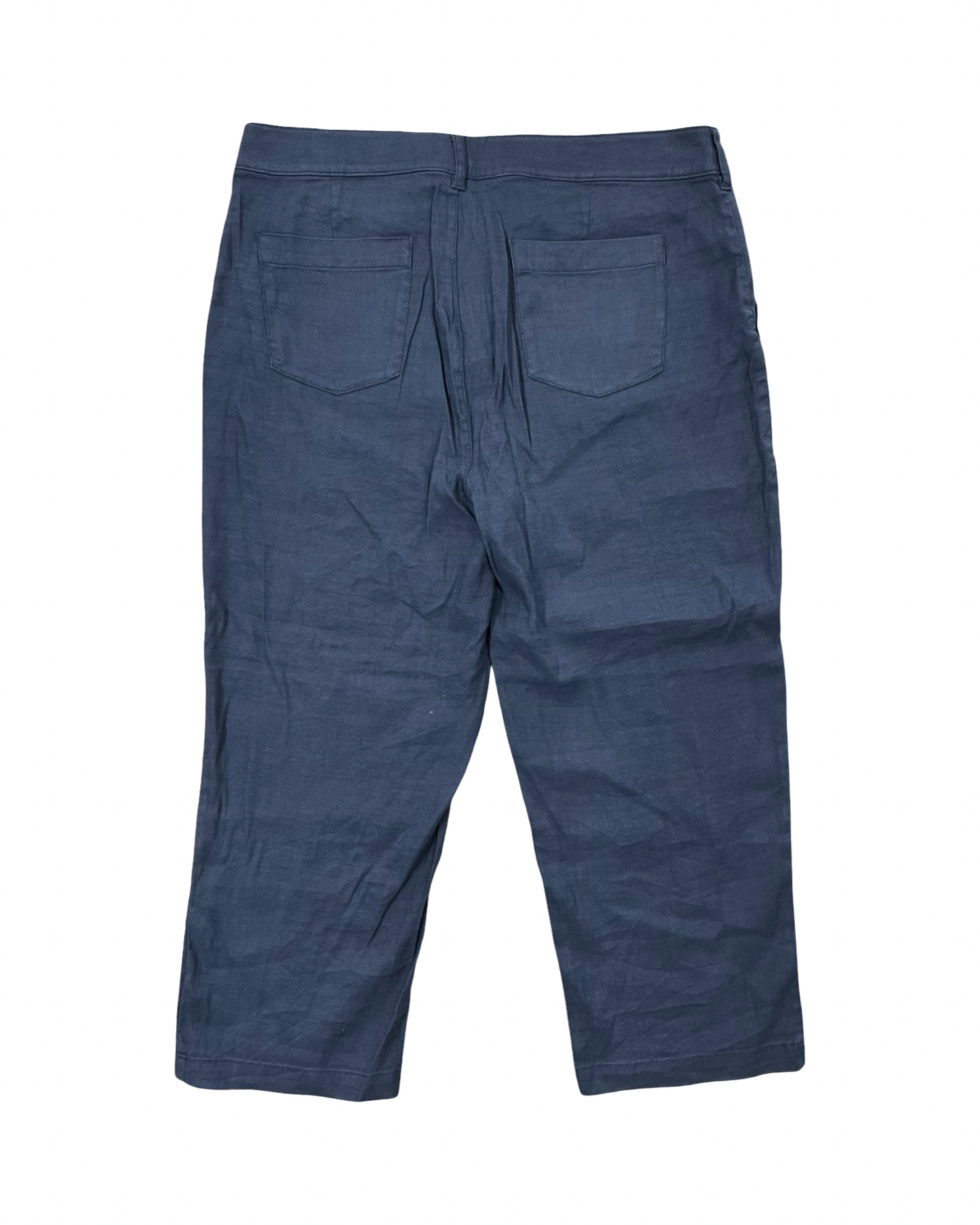 Pants Linen By Not Your Daughters Jeans In Navy, Size:12
