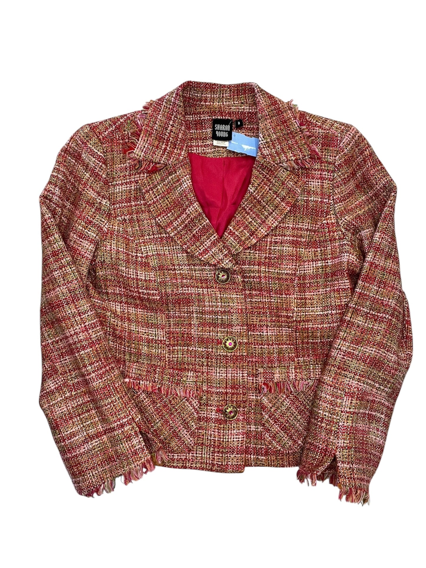 Blazer By Sharon Young In Pink, Size:M