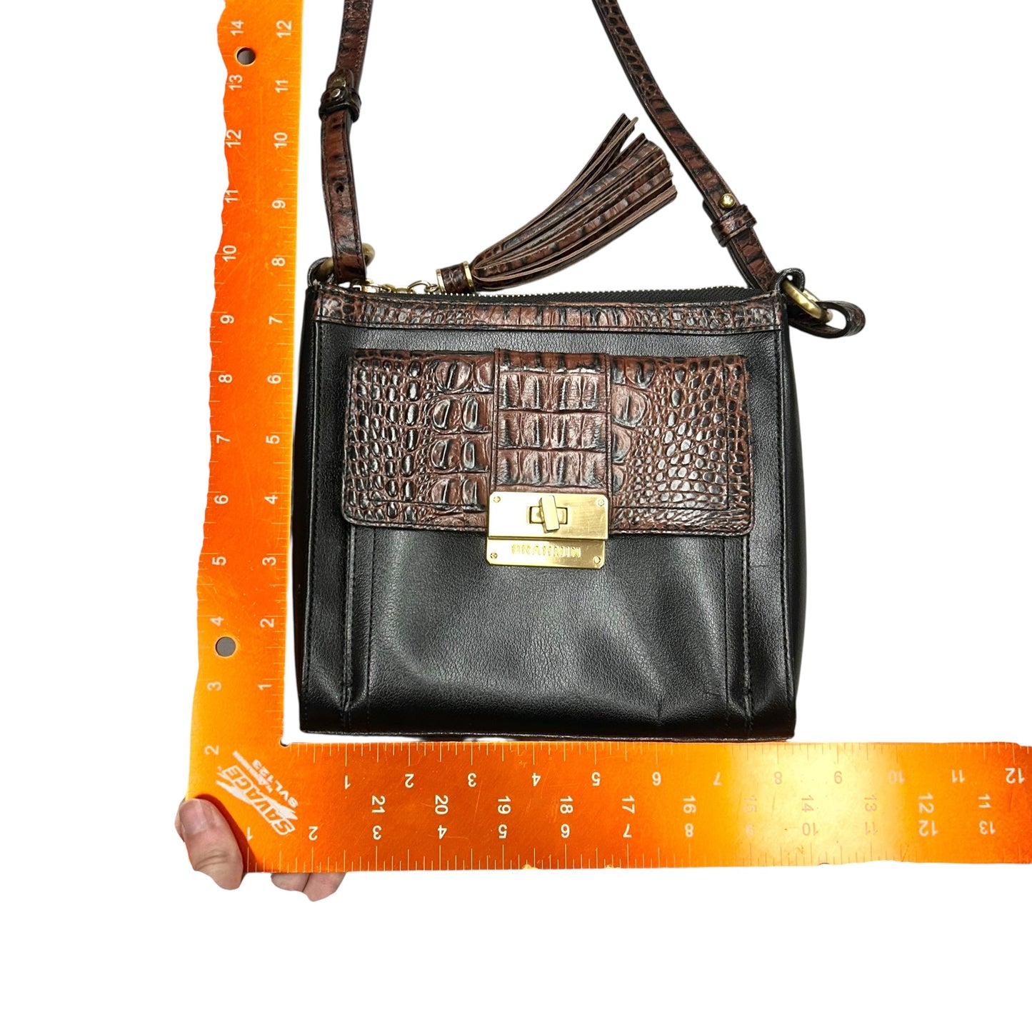 Crossbody Designer By Brahmin, Size: Small