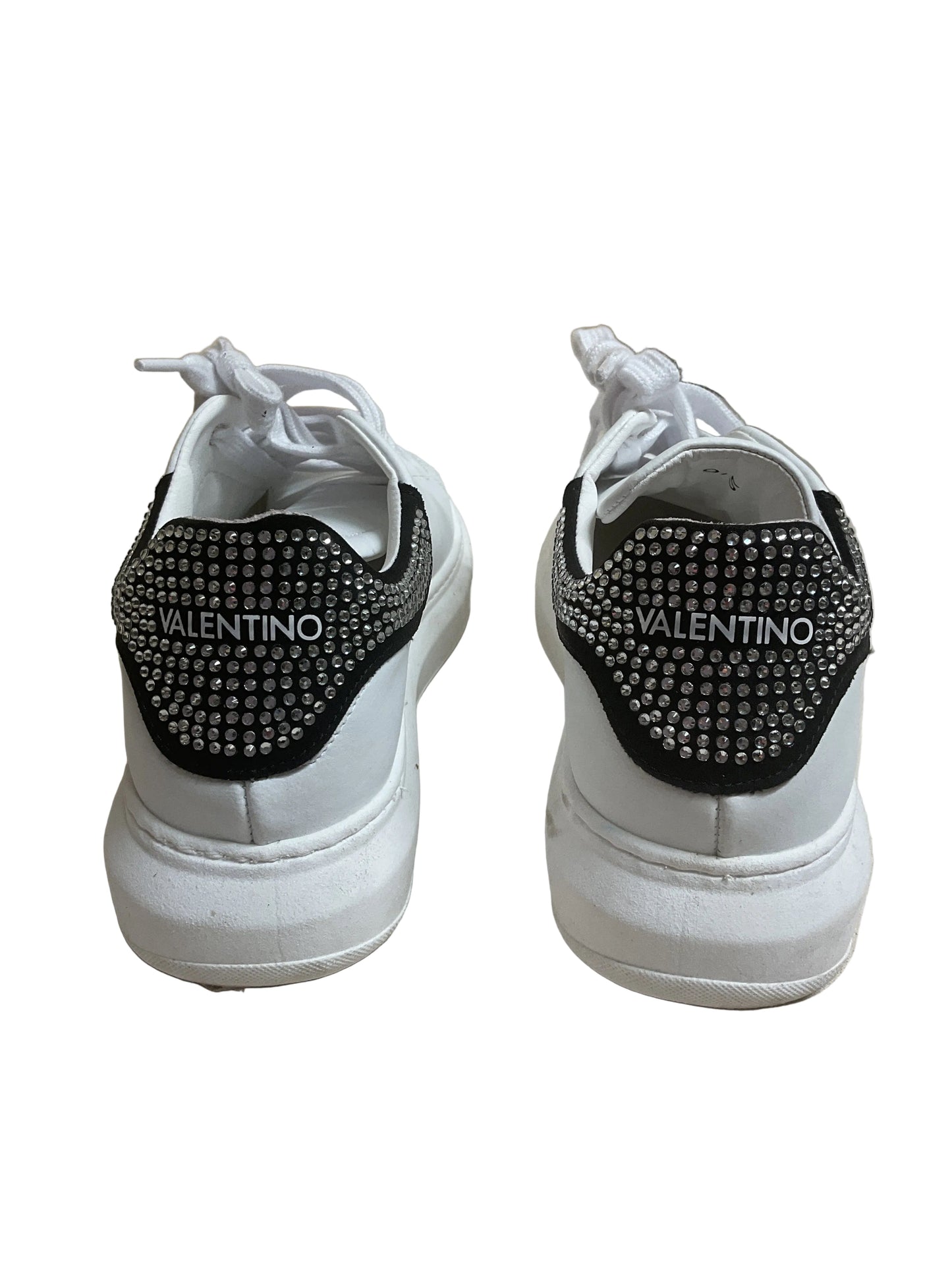 Shoes Designer By Valentino-Mario In White, Size:9.5