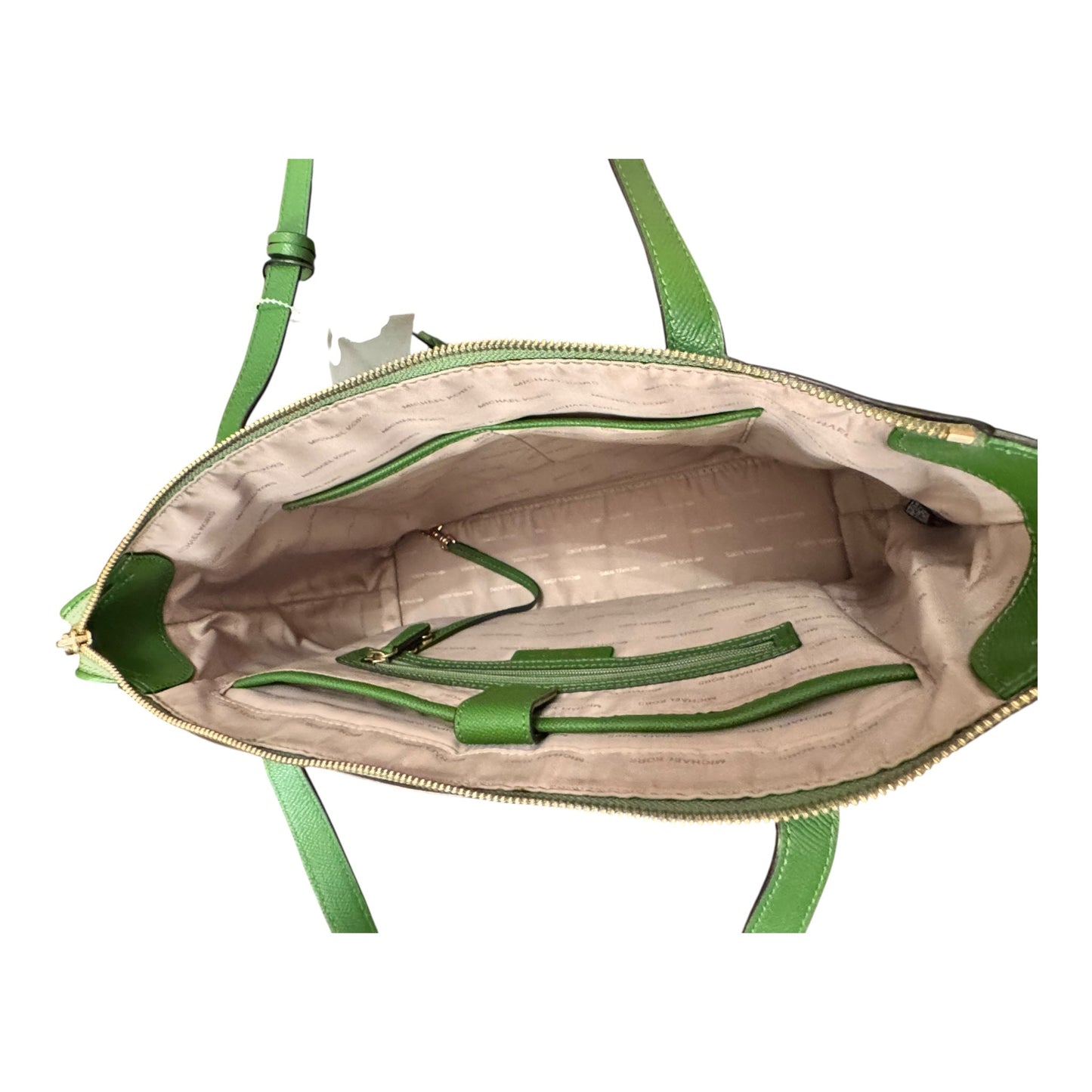 Handbag Designer By Michael Kors In Green, Size:Large