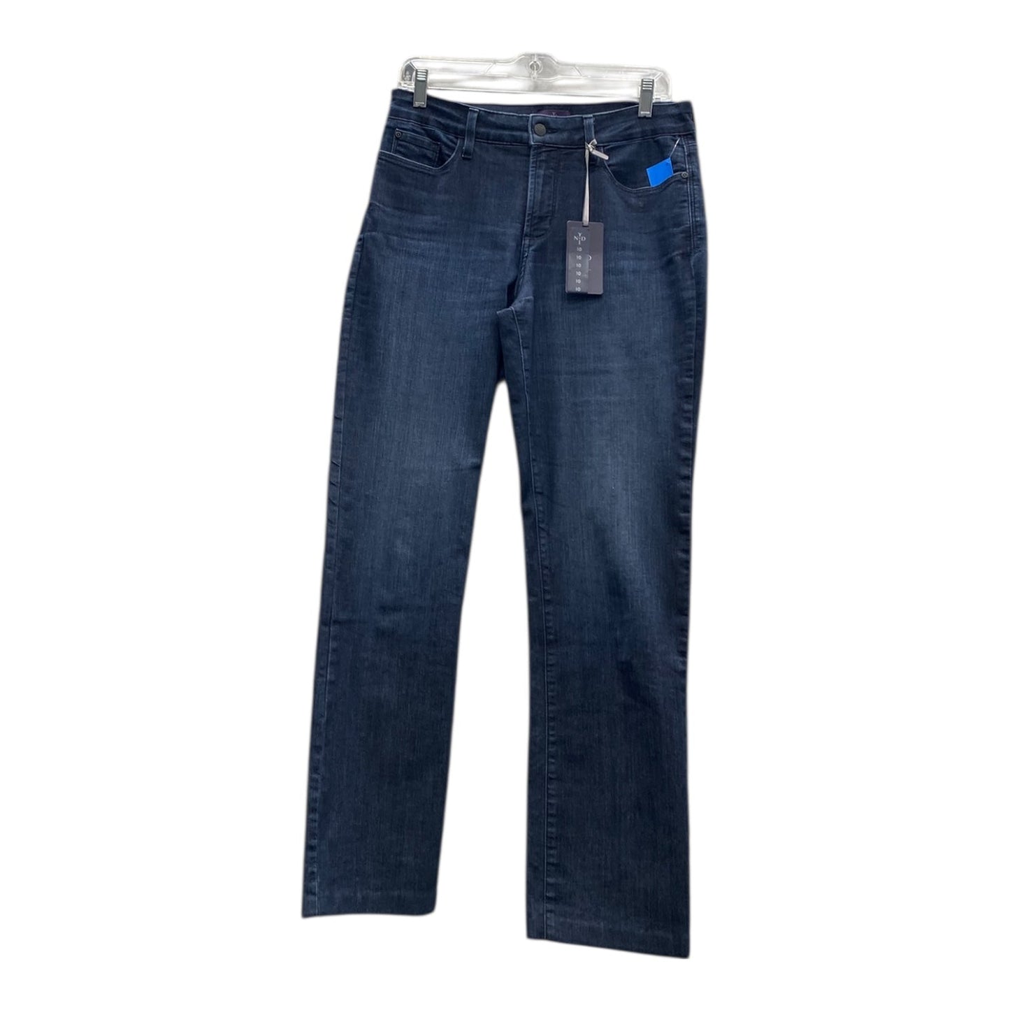 Jeans Straight By Not Your Daughters Jeans In Blue, Size:10