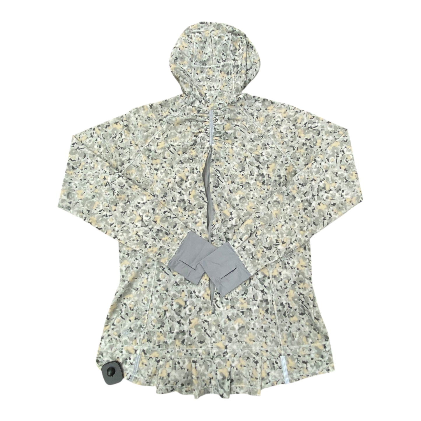 Athletic Jacket By Lululemon In Multi, Size:8