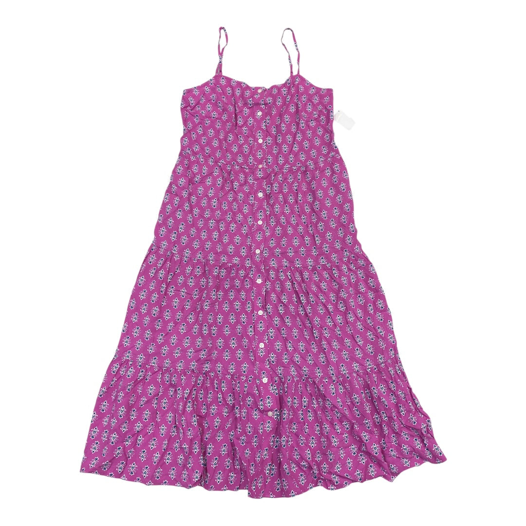 Dress Casual Maxi By J. Crew In Multi, Size:6