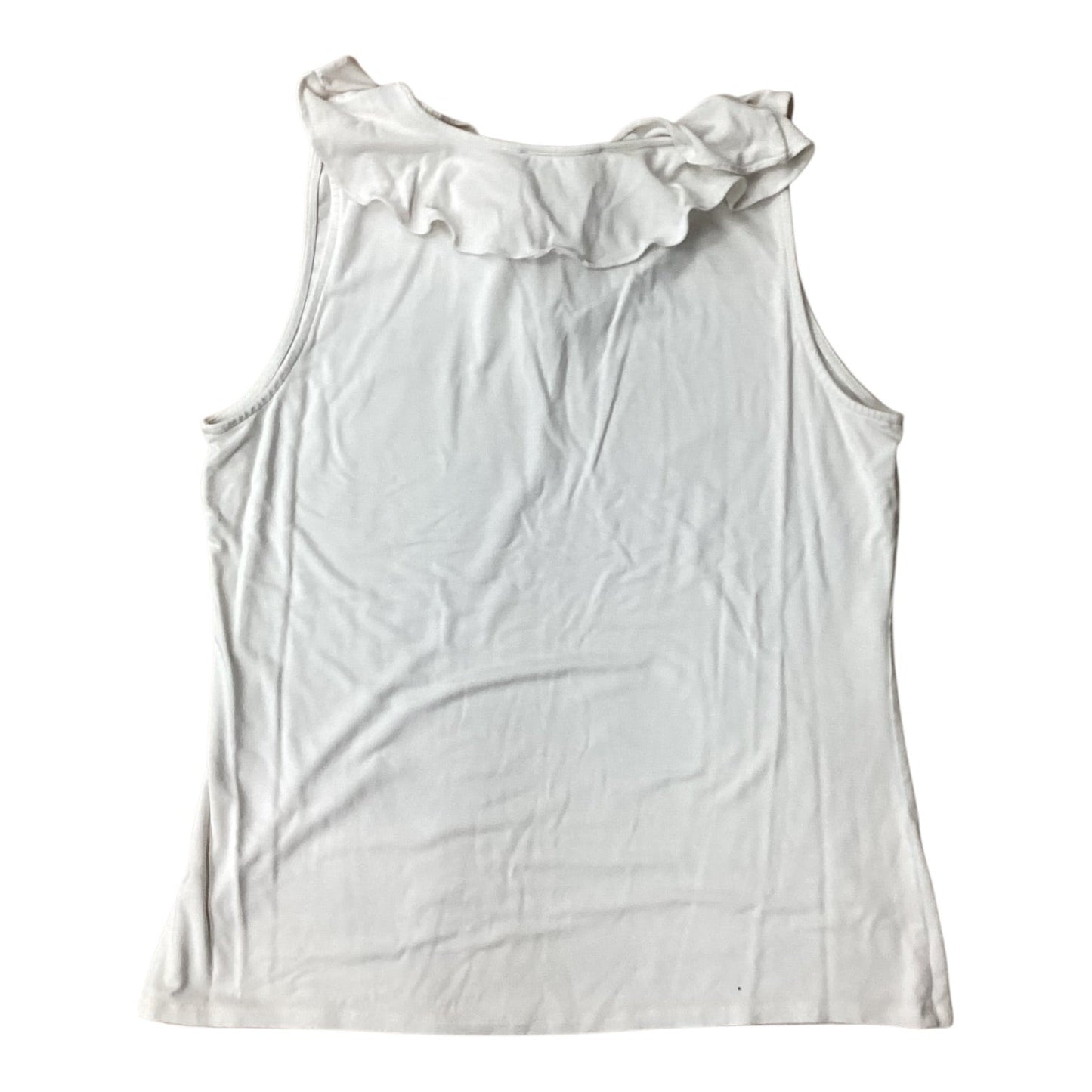 Tank Top By White House Black Market In White, Size:M