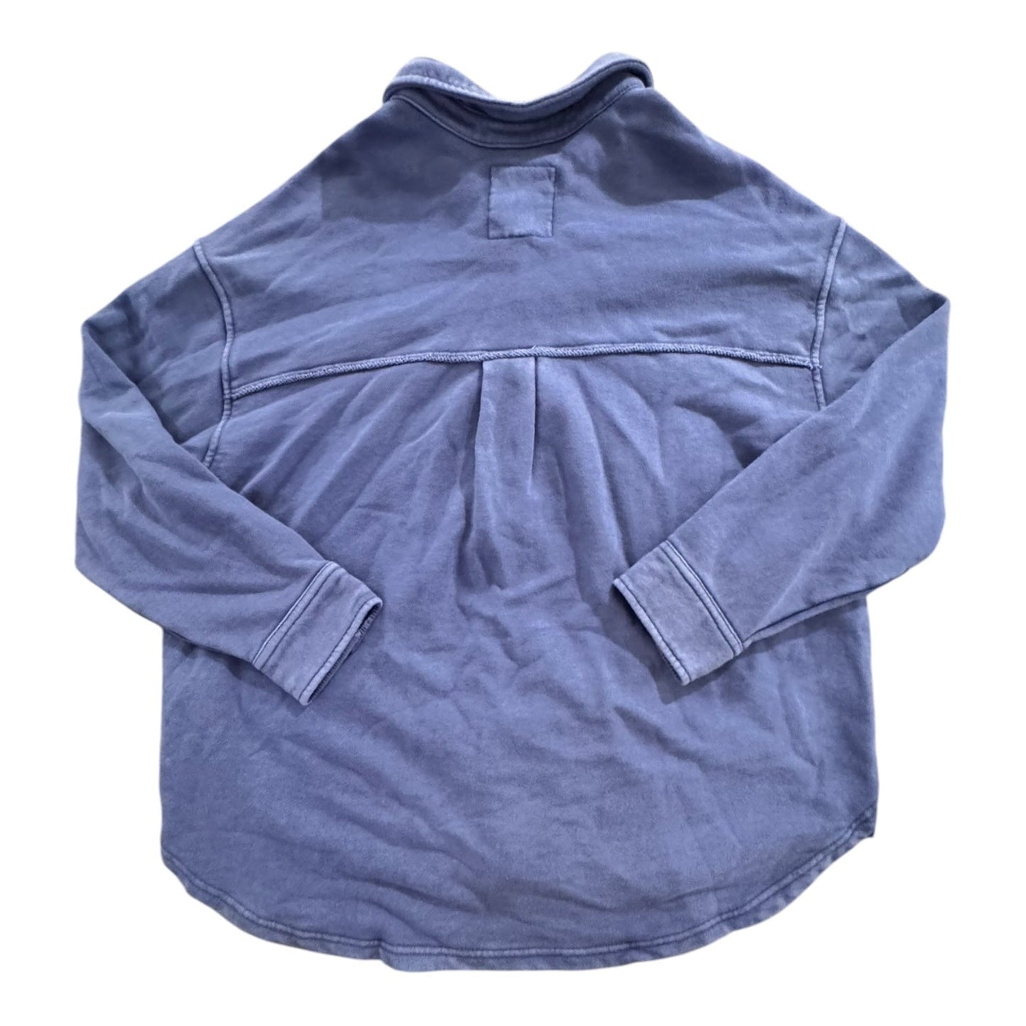 Jacket Shirt By Aerie In Blue, Size:Xs