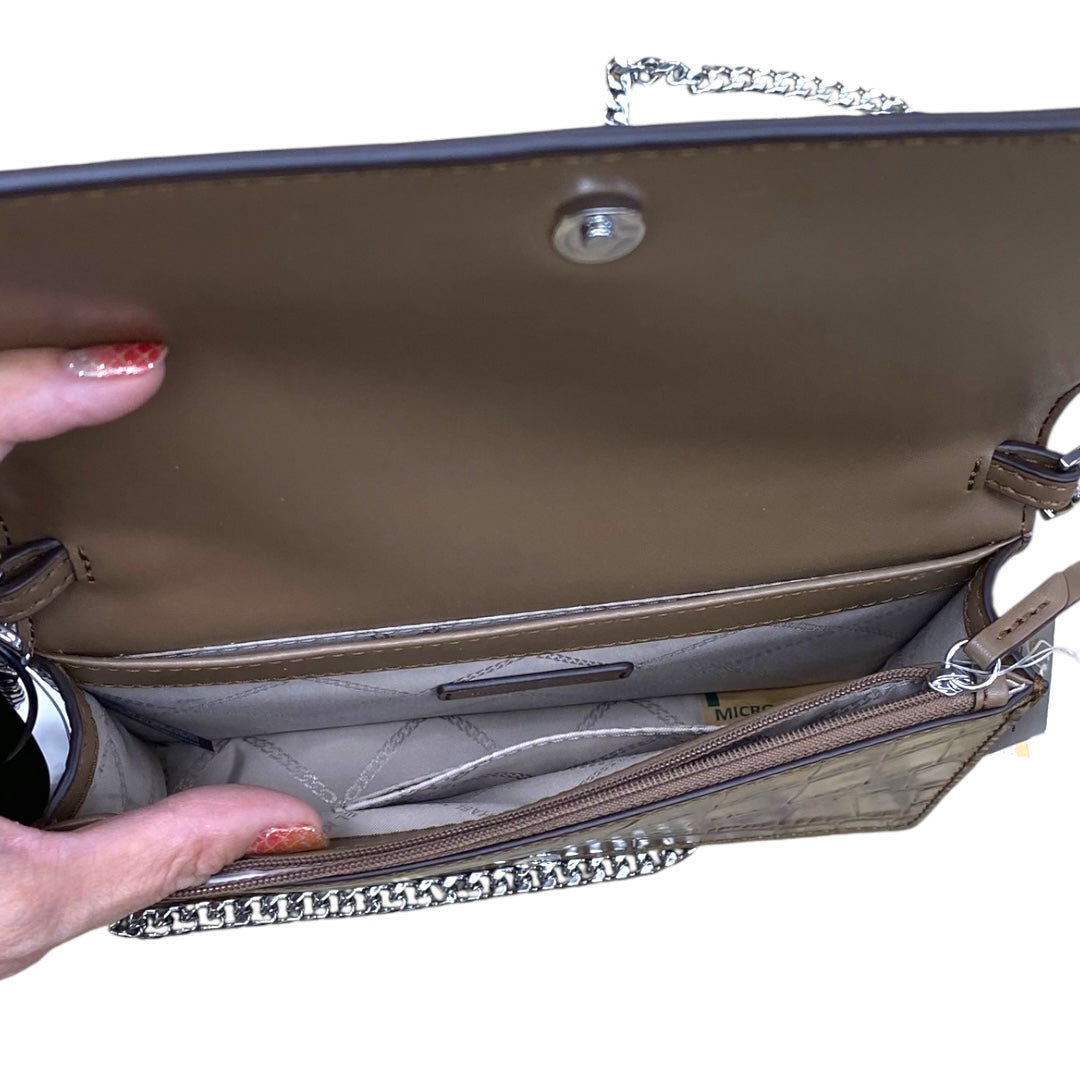 Handbag Designer By Michael Kors In Brown, Size:Medium