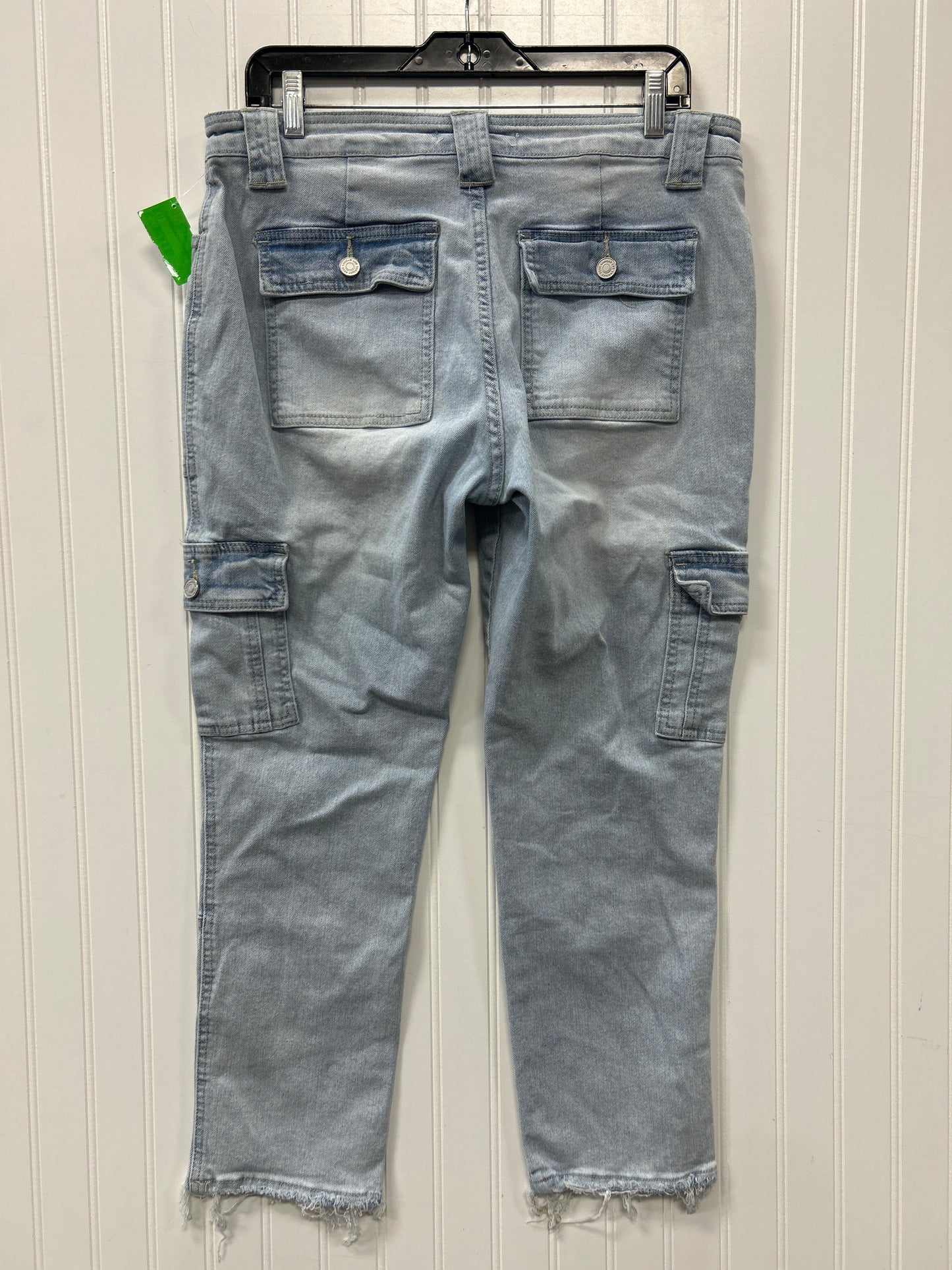 Jeans Straight By Kancan In Blue Denim, Size:6