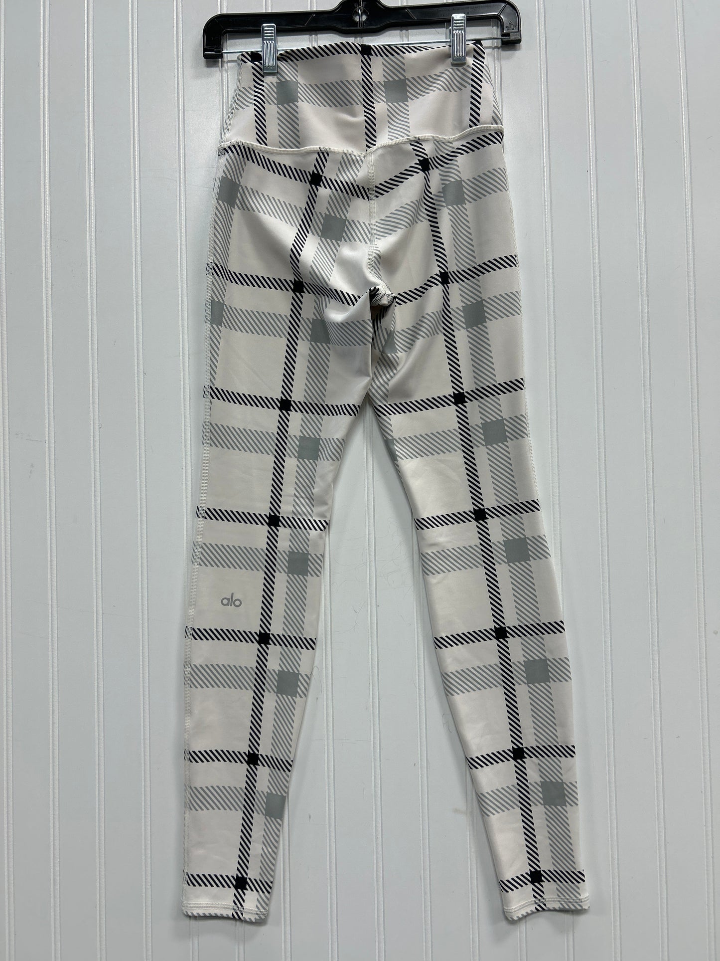 Athletic Leggings By Alo In White, Size:M