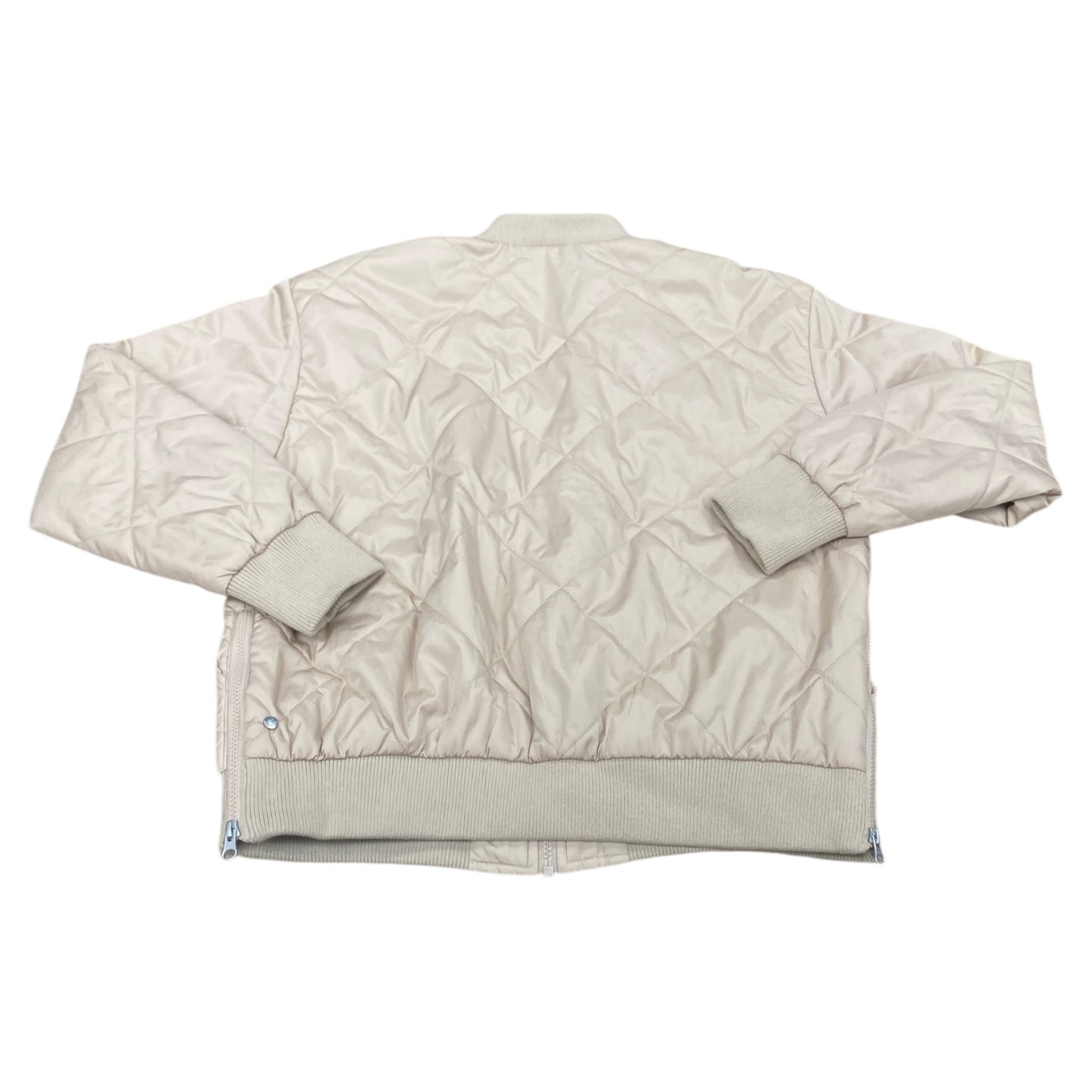 Jacket Puffer & Quilted By Zella In Tan, Size:M