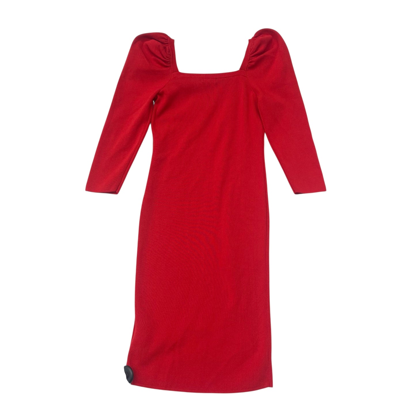 Dress Casual Midi By Lily Rose In Red, Size:L