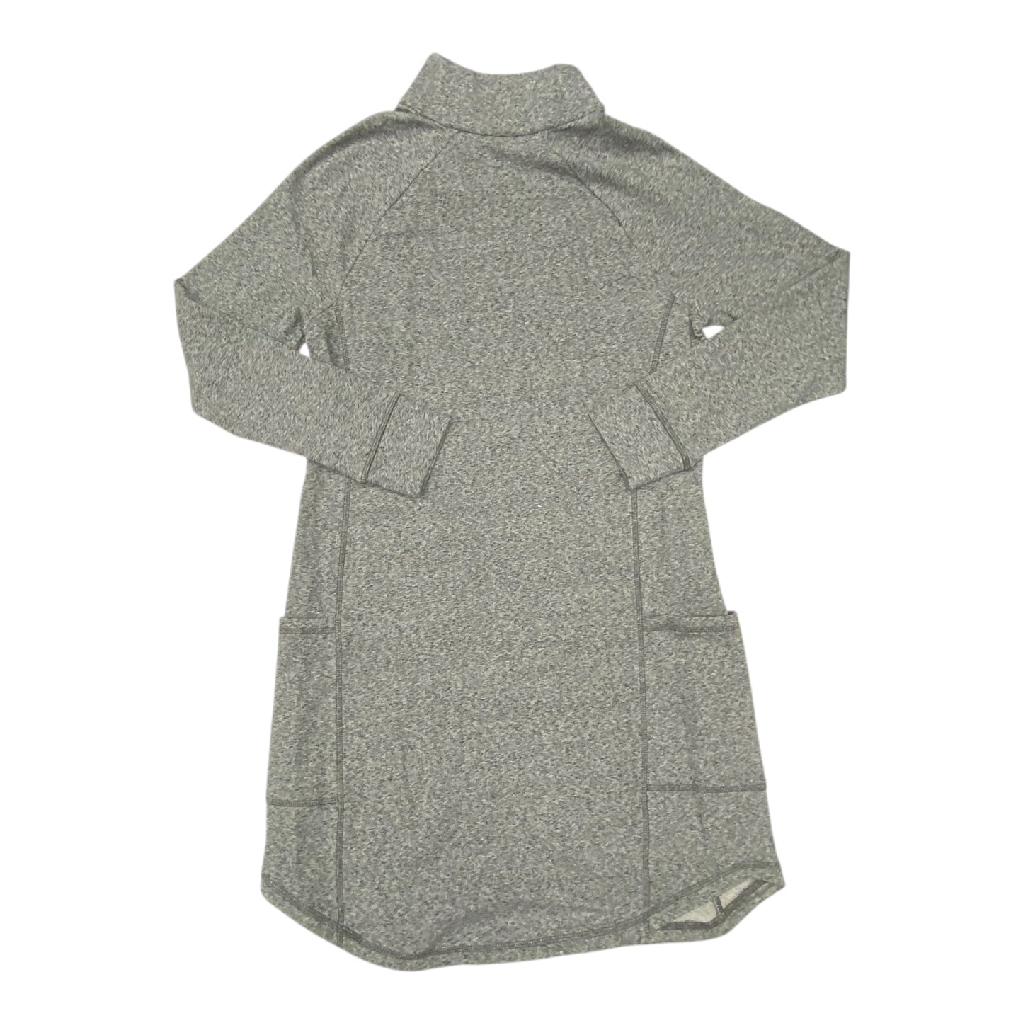 Dress Casual Midi By Talbots In Grey, Size:S