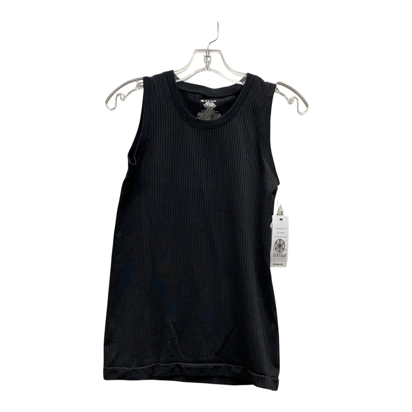 Athletic Tank Top By Gaiam In Black, Size:S