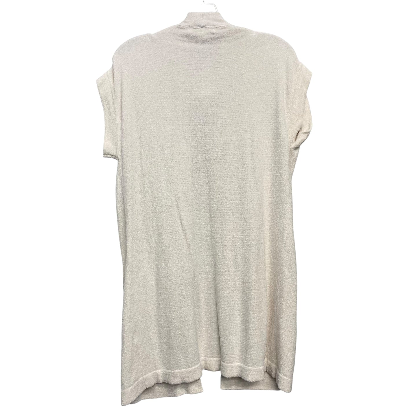 Vest Sweater By Barefoot Dreams In Cream, Size:S