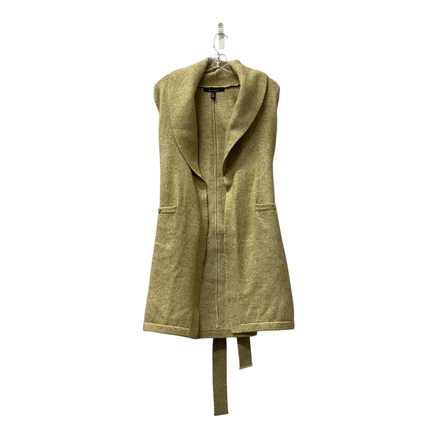 Vest Sweater By White House Black Market In Tan, Size:S