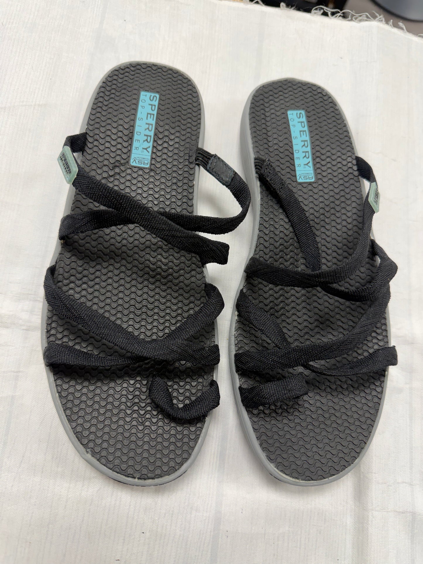 Sandals Flats By Sperry In Black, Size:6