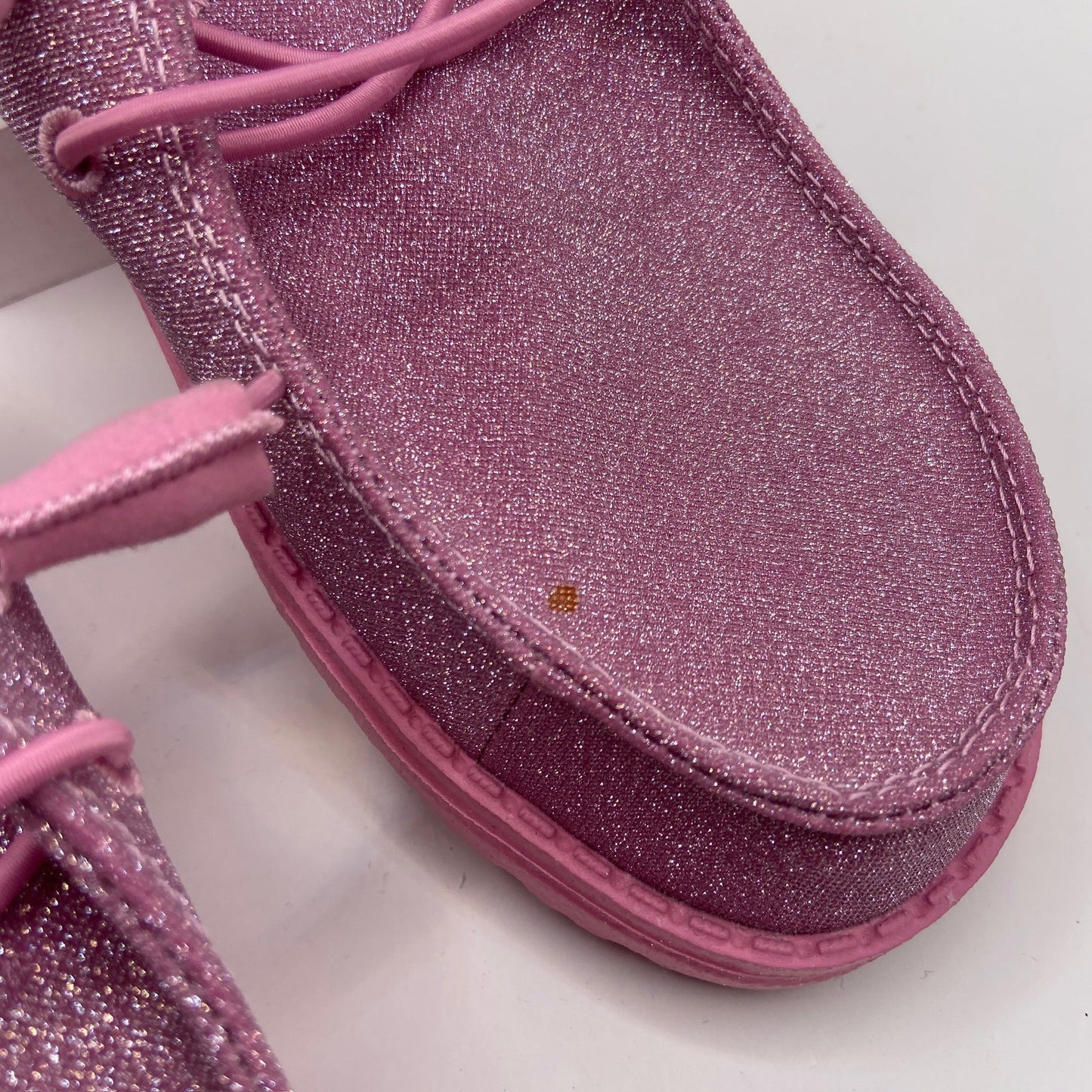 Shoes Flats By Hey Dude In Pink, Size: 7