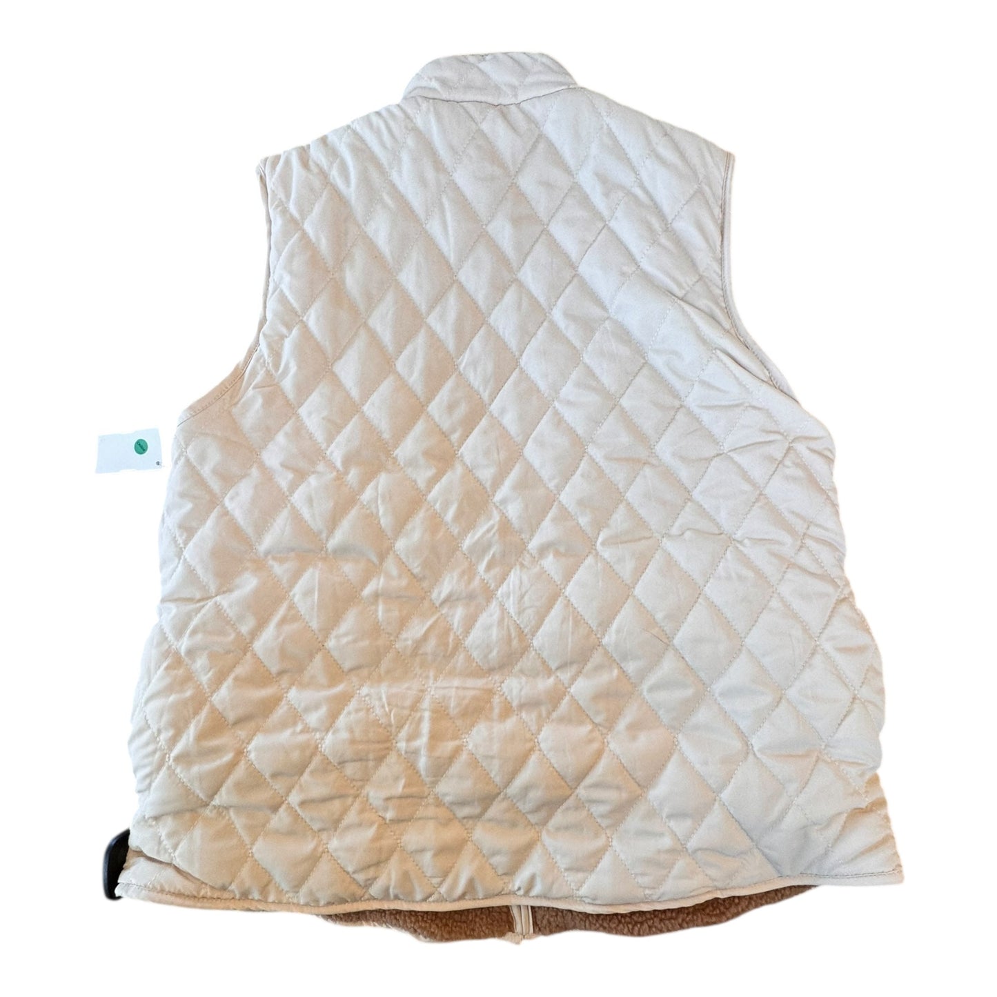 Vest Other By She + Sky In Brown & Cream, Size:M