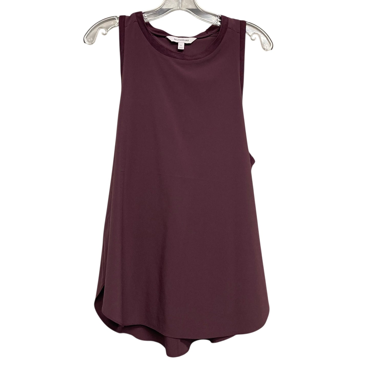 Top Sleeveless By BR Standard In Purple, Size:L