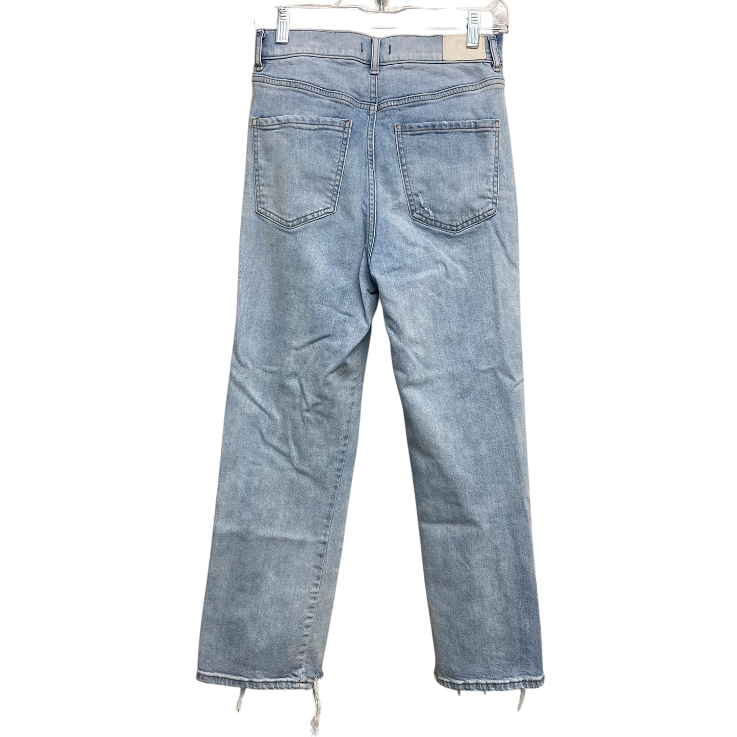 Jeans Straight By Express In Blue Denim, Size:2