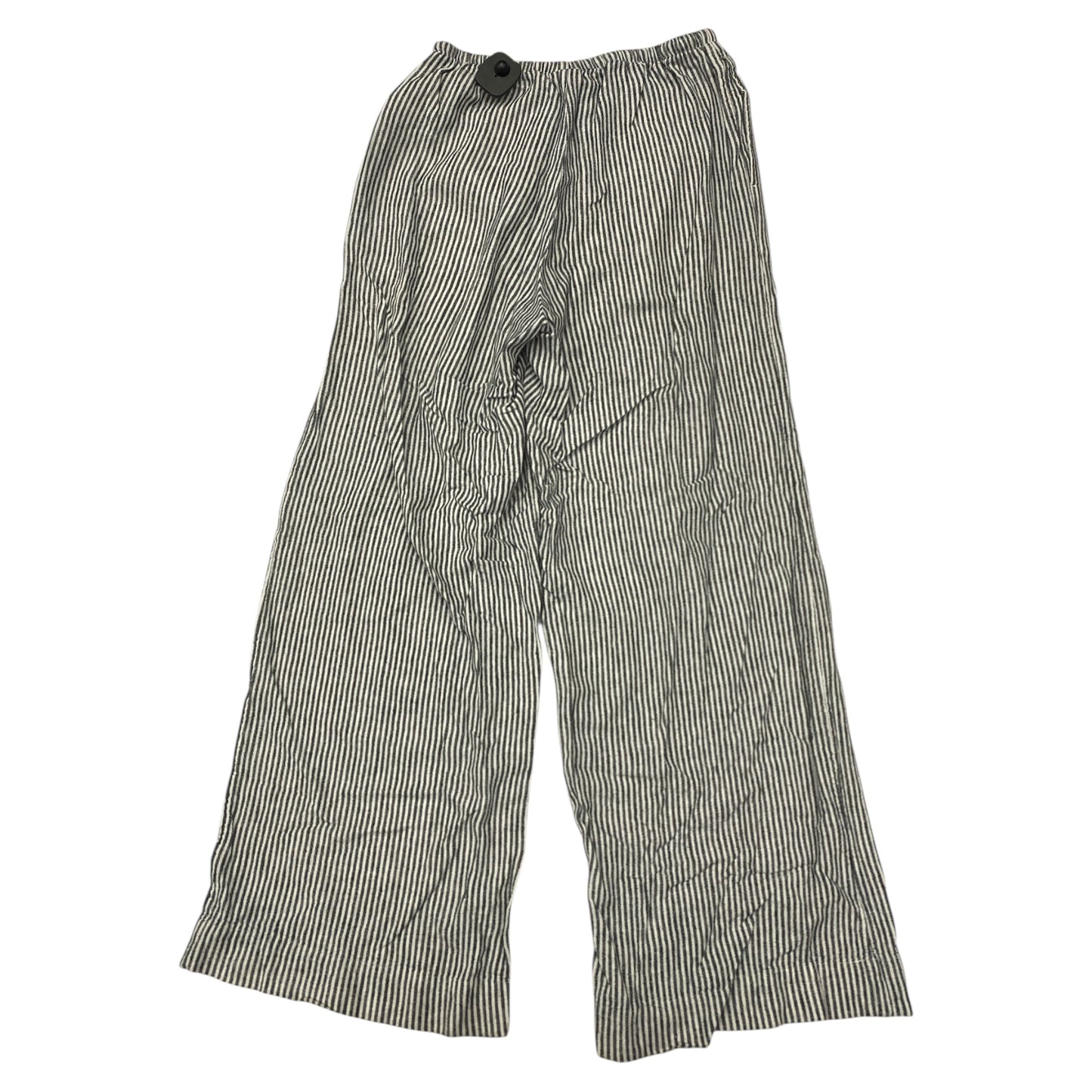 Pants Linen By A New Day In Striped Pattern, Size:Xs