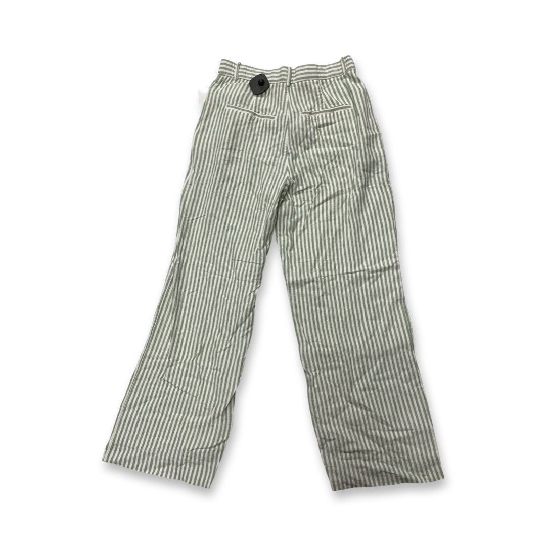 Pants Cropped By Abercrombie And Fitch In Striped Pattern, Size:6L