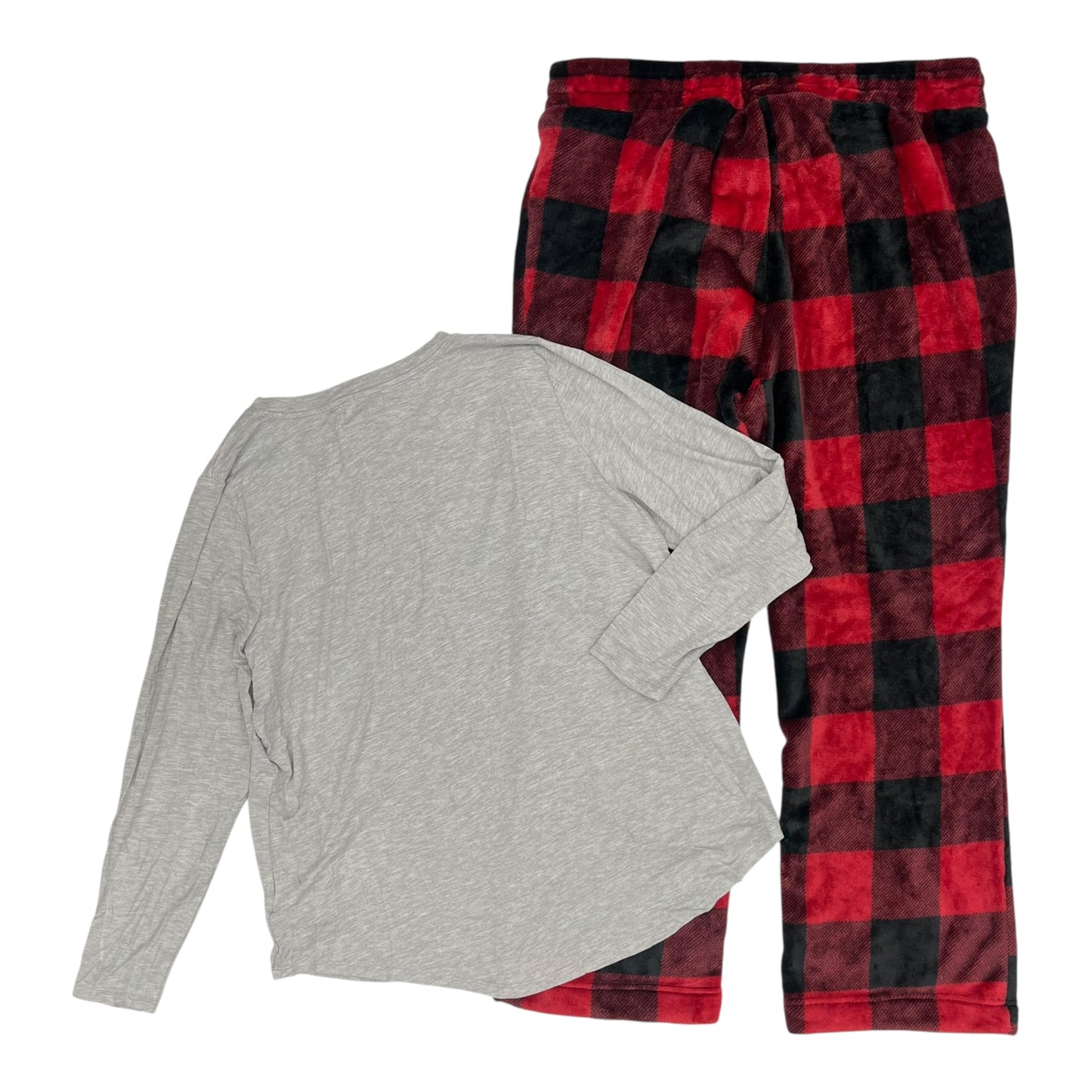 Pajamas 2Pc By Maurices In Black & Red, Size:1X