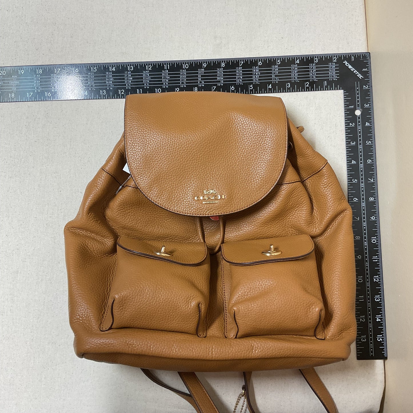Backpack Designer By Coach In Brown, Size:Medium