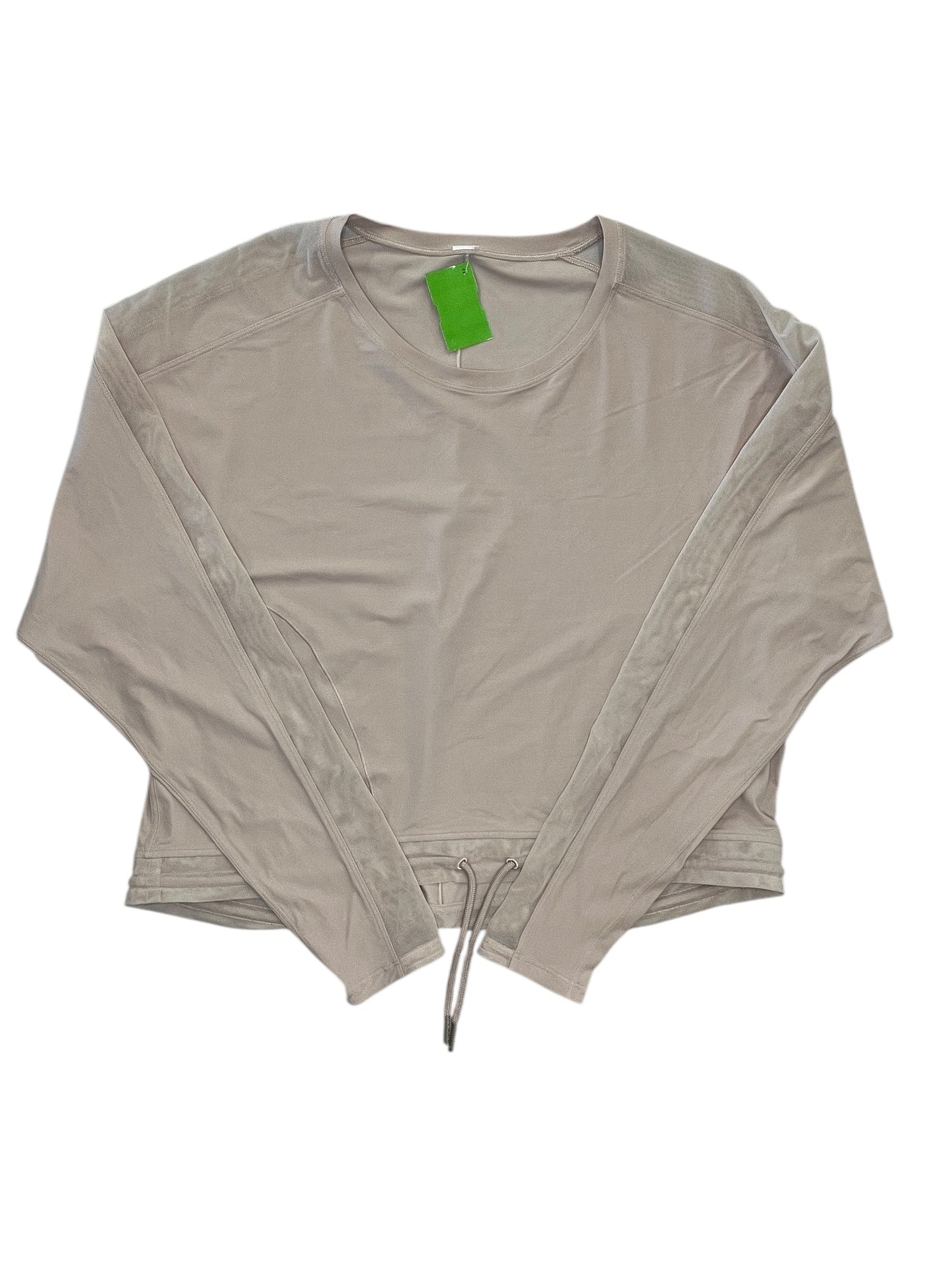 Athletic Top Ls Crewneck By Lululemon In Pink, Size:M