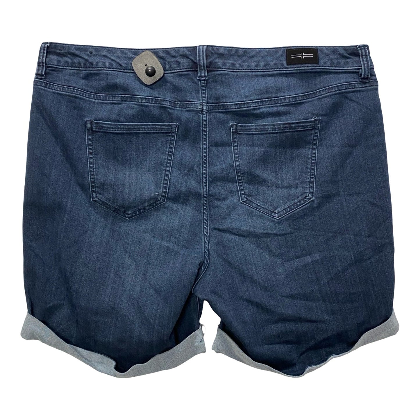 Shorts By Liverpool In Blue Denim, Size:22