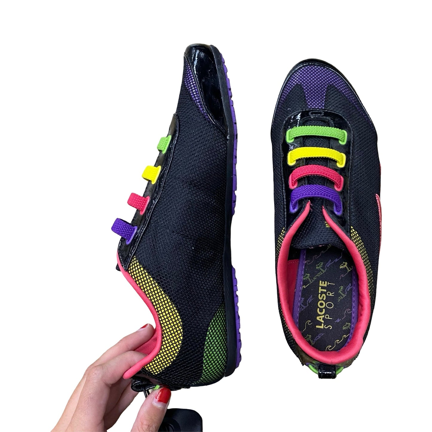 Shoes Athletic By Lacoste In Multi, Size:8