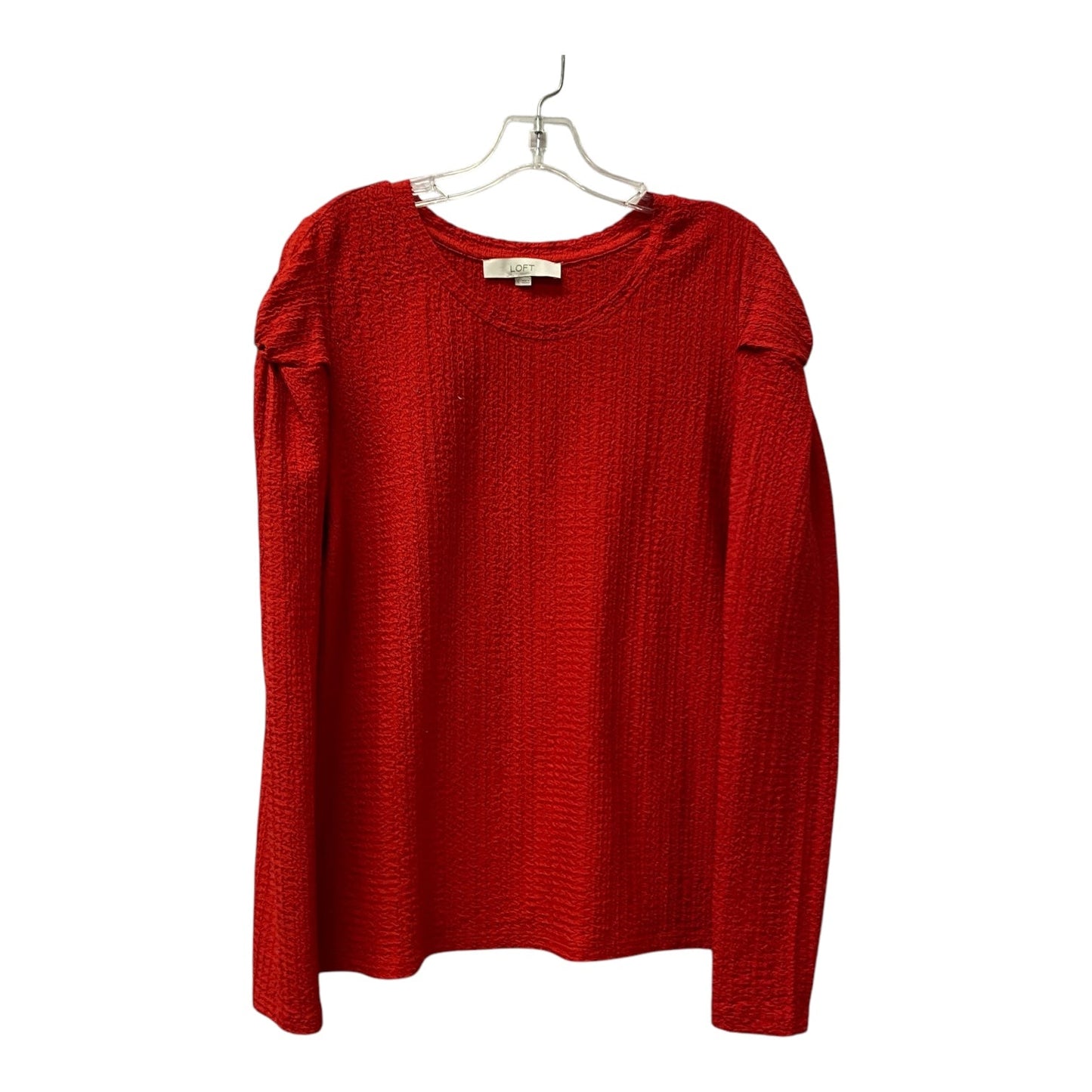 Top Ls By Loft In Red, Size:L