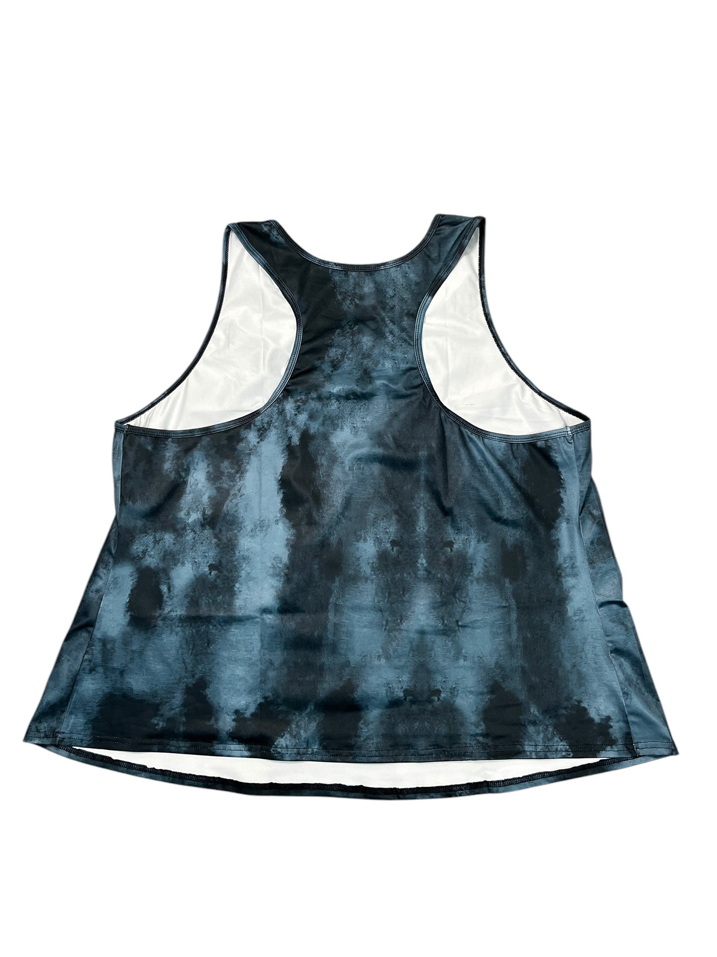 Athletic Tank Top By Shein In Blue, Size:4X