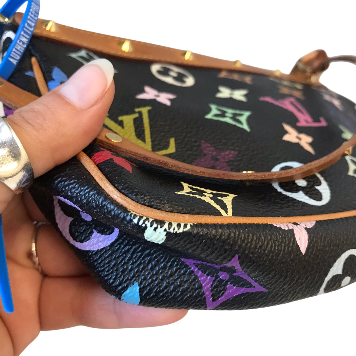 Handbag Luxury Designer By Louis Vuitton In Multi, Size:Small