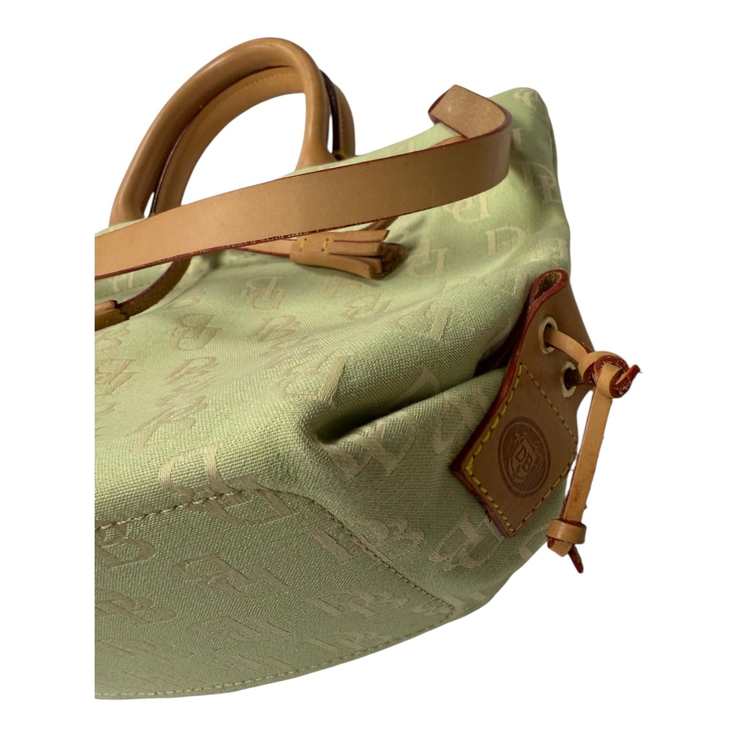 Handbag Designer By Dooney And Bourke In Green, Size:Medium