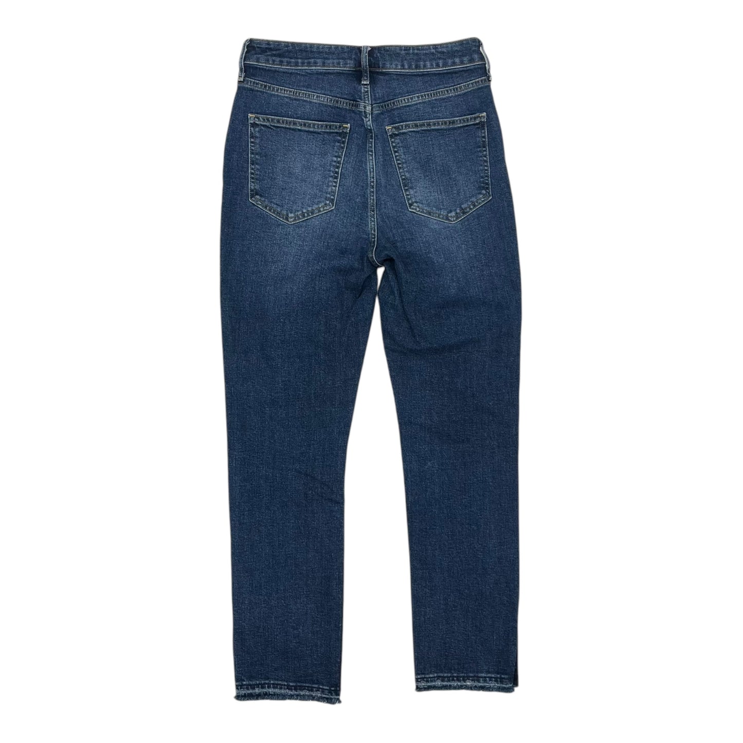 Jeans Straight By Gap In Blue Denim, Size:8