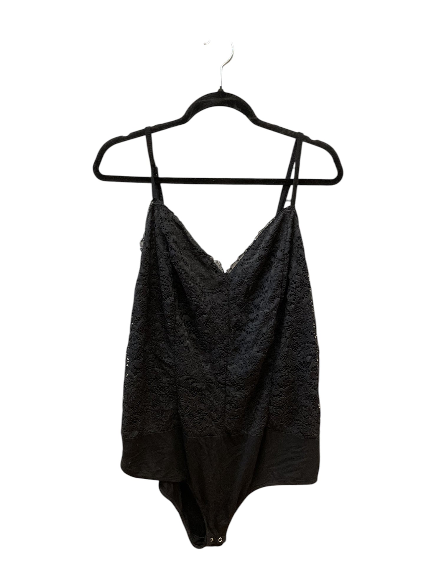 Bodysuit By Torrid In Black, Size:3X