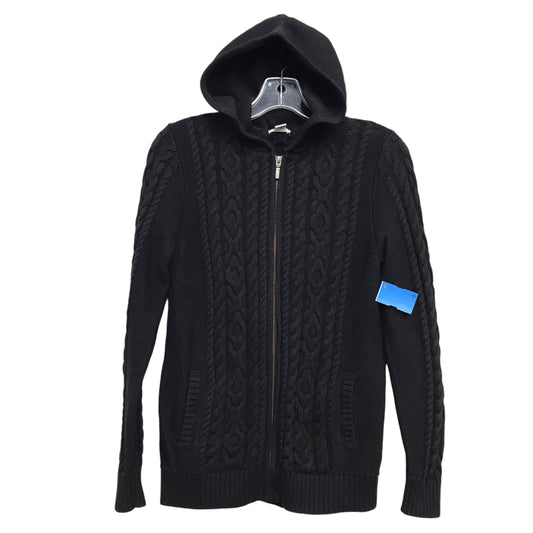 Sweater Cardigan By L.L. Bean In Black, Size:S