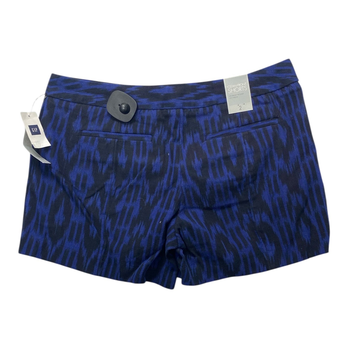 Shorts By Gap In Black & Blue, Size:2